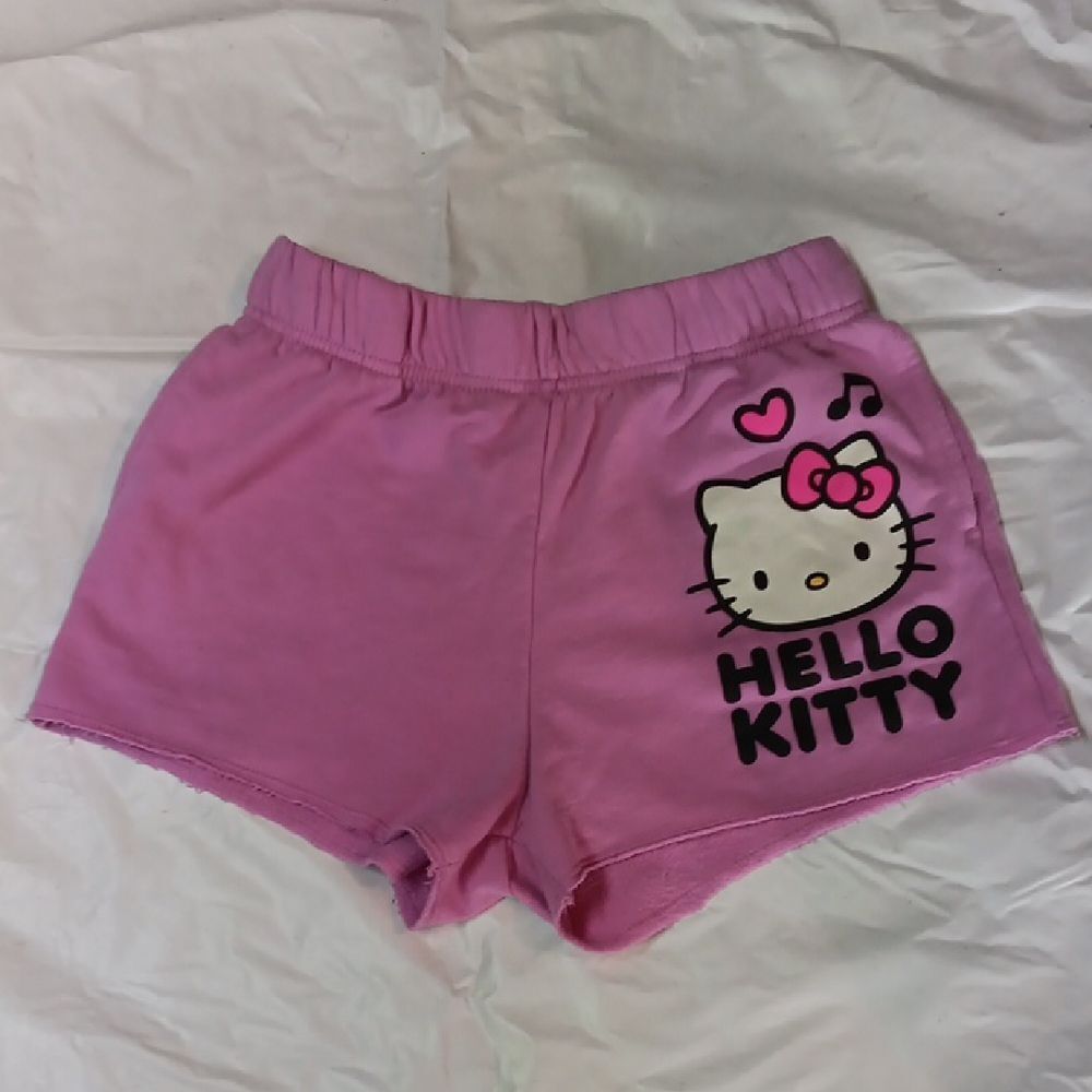 Hello Kitty Pink Kids Shorts Size L(10-12)